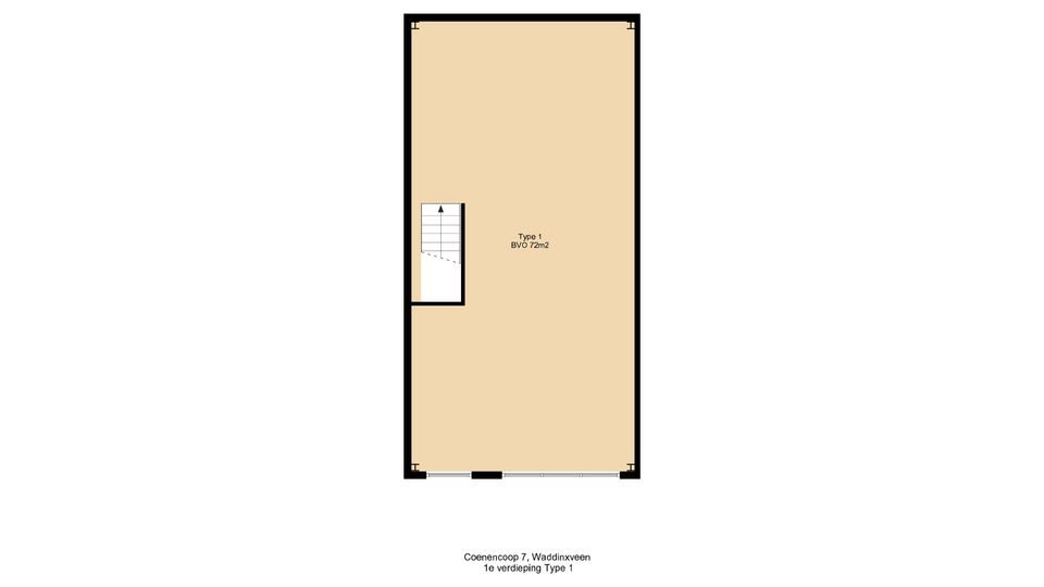 Waddinxveen – Coenecoop 8P – Plattegrond 2