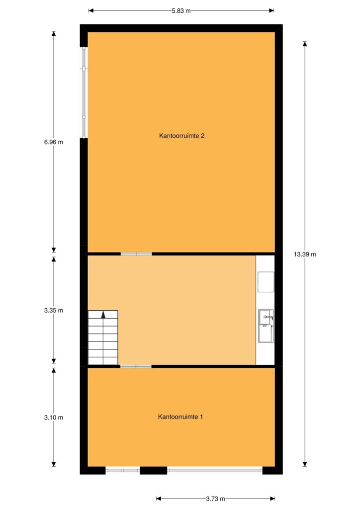 Reeuwijk – Jan Tinbergenstraat 27a – Plattegrond