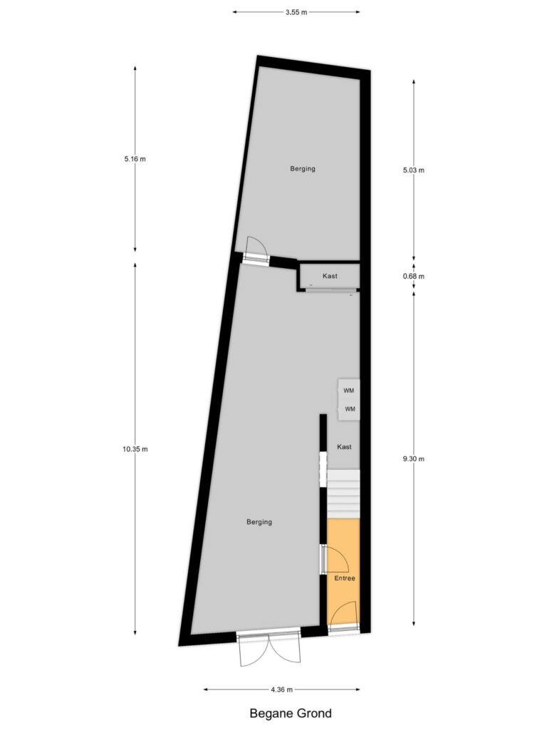 Gouda – Lage Gouwe 92 – Plattegrond 2