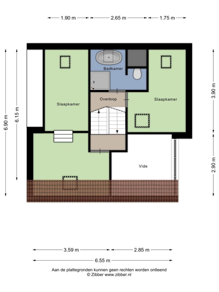 Waddinxveen – Kerkweg-West 56 – Plattegrond 4