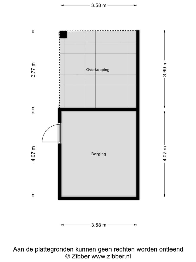 Waddinxveen – Kerkweg-West 56 – Plattegrond 5