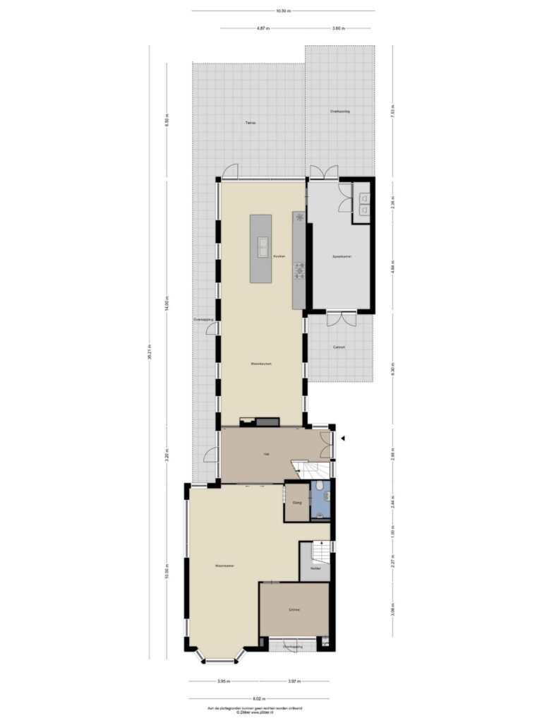 Reeuwijk – Dorpsweg 14 – Plattegrond 3