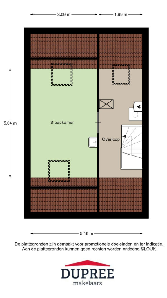 Rotterdam – Parkroos 50 – Plattegrond