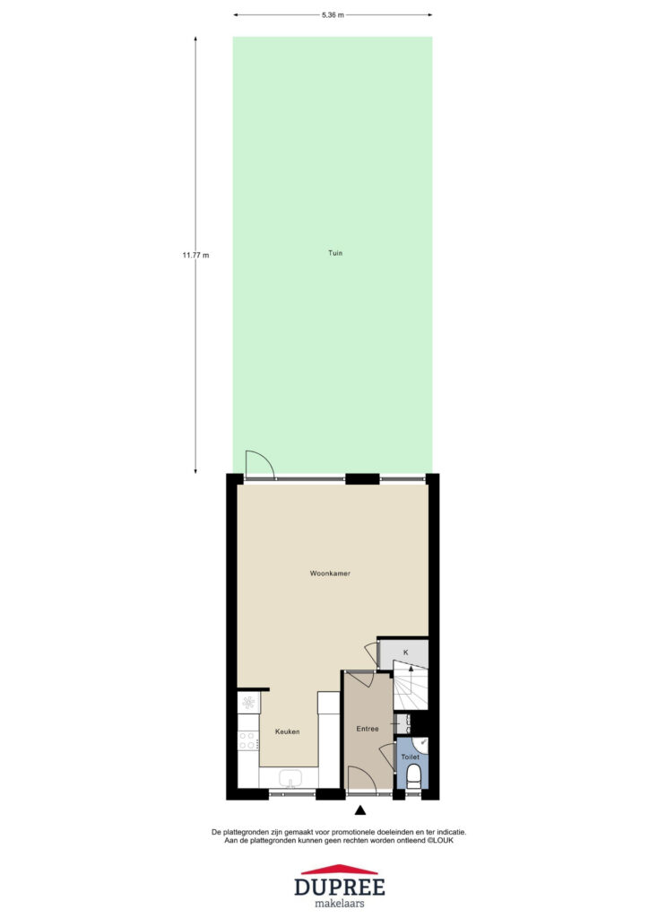 Rotterdam – Parkroos 50 – Plattegrond 2