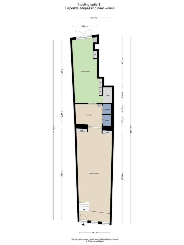 Gouda – Blekerssingel 4 – Plattegrond 2