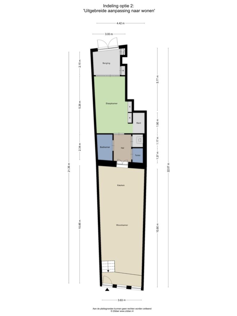 Gouda – Blekerssingel 4 – Plattegrond 3