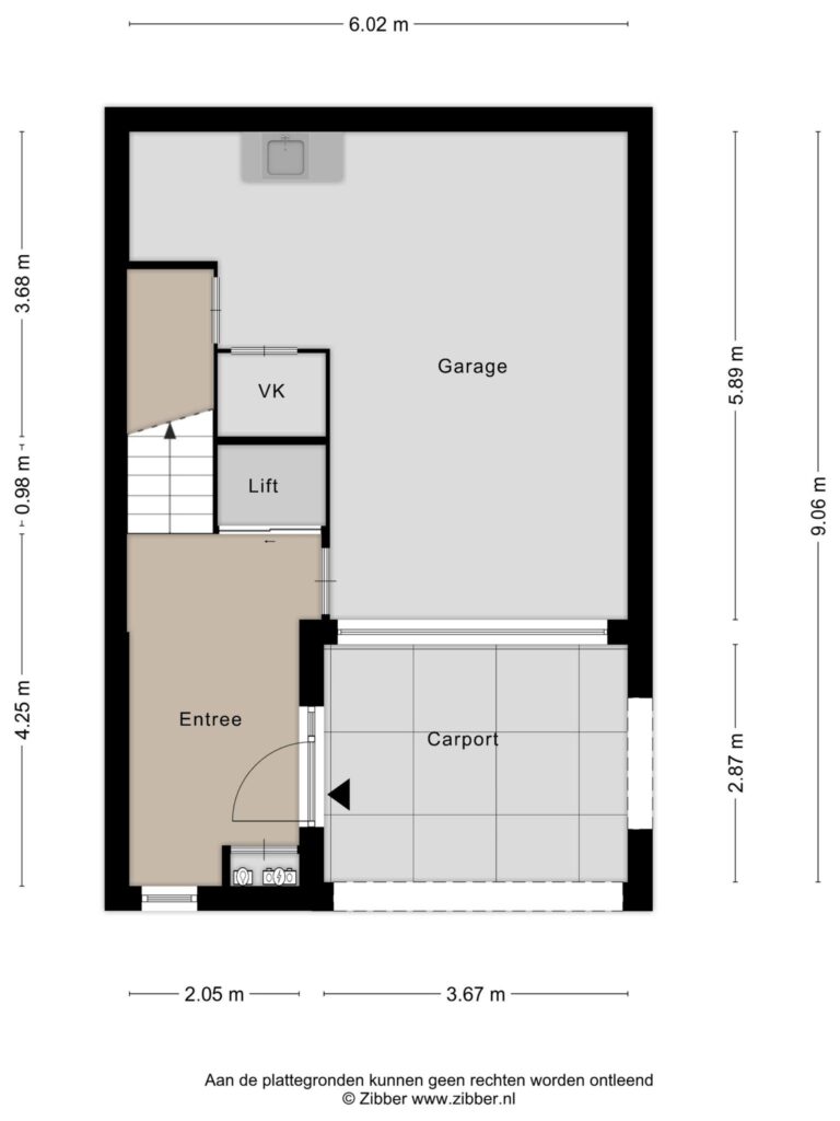 Reeuwijk – Dunantlaan 2a – Plattegrond 2