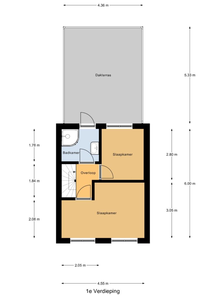 Gouda – Staringstraat 26 – Plattegrond 2