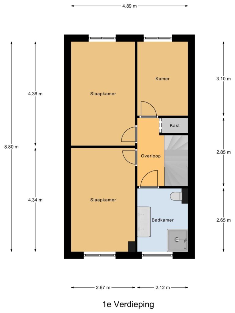 Gouda – Keenwerf 35 – Plattegrond 2