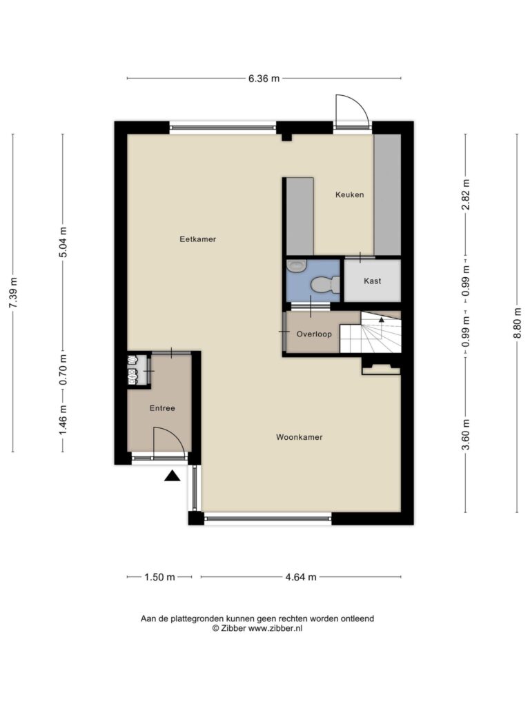 Reeuwijk – Rozetuin 17 – Plattegrond 3