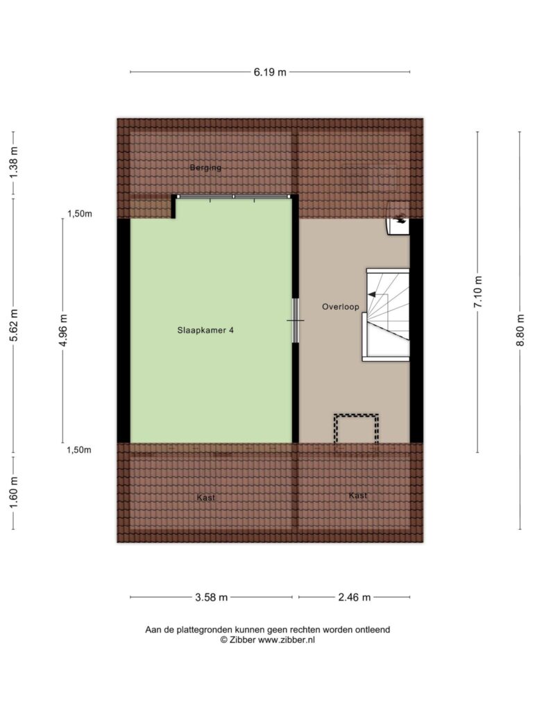 Reeuwijk – Rozetuin 17 – Plattegrond 4