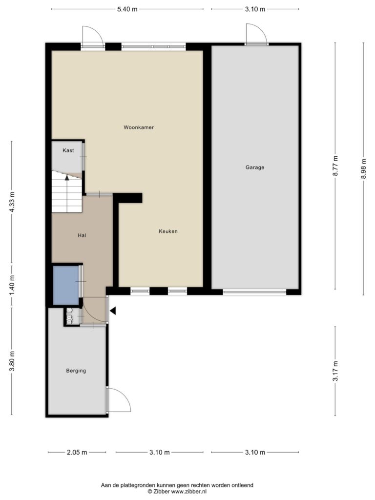 Waddinxveen – Overtoom 21 – Plattegrond 2