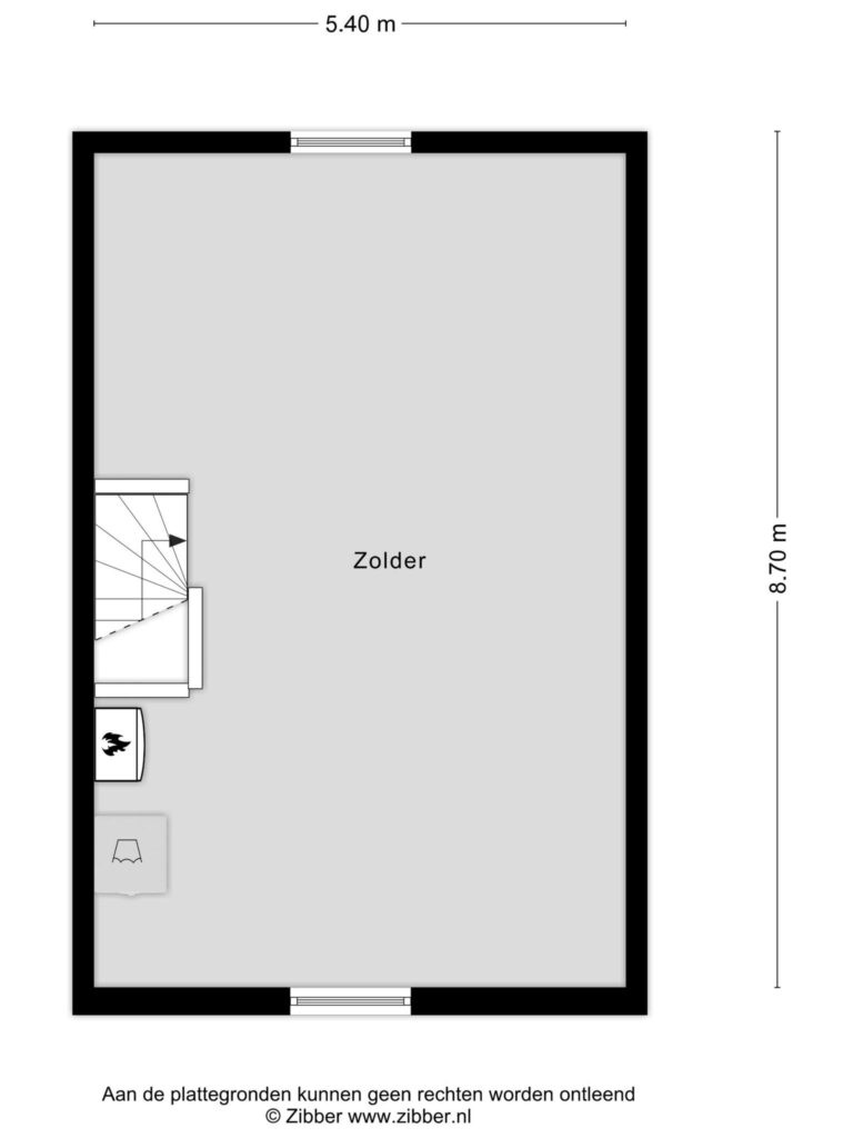 Waddinxveen – Overtoom 21 – Plattegrond 4