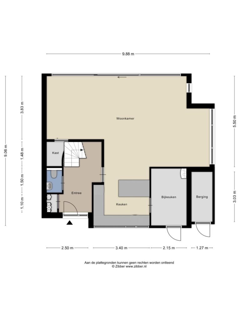 Reeuwijk – Broekweide 15 – Plattegrond 2