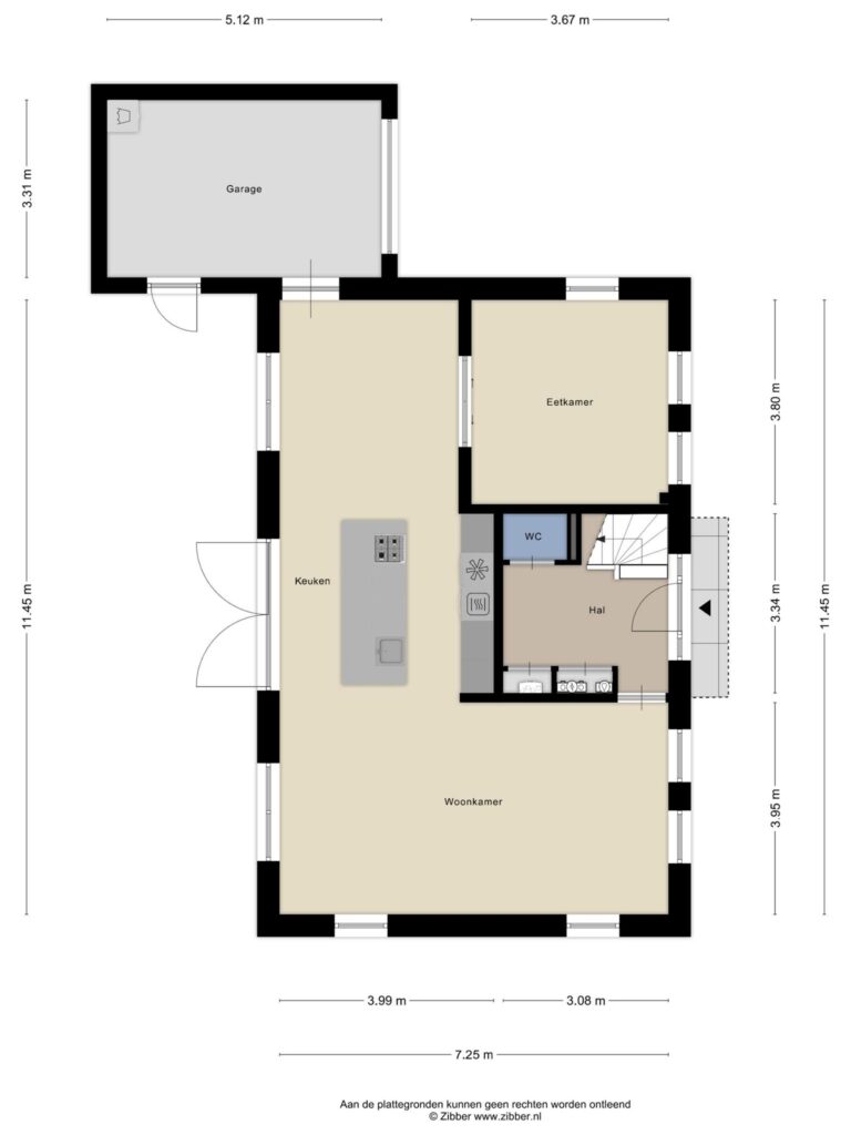 Waddinxveen – Plasweg 124 – Plattegrond 2