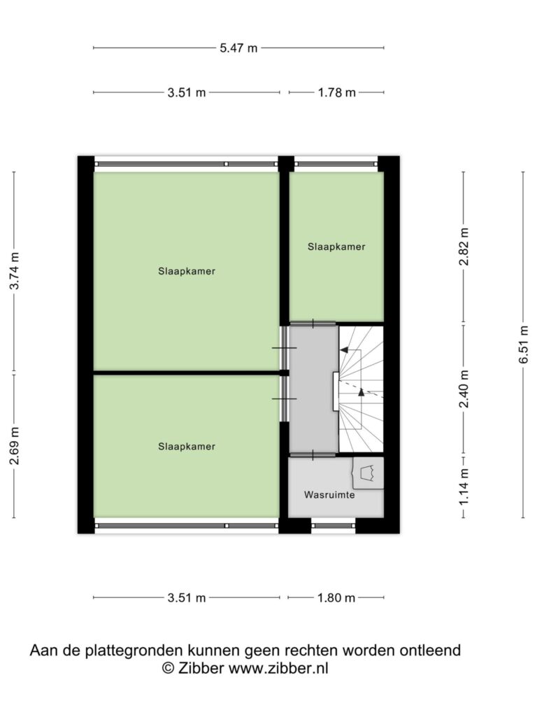 Reeuwijk – Van Goghstraat 61 – Plattegrond 3