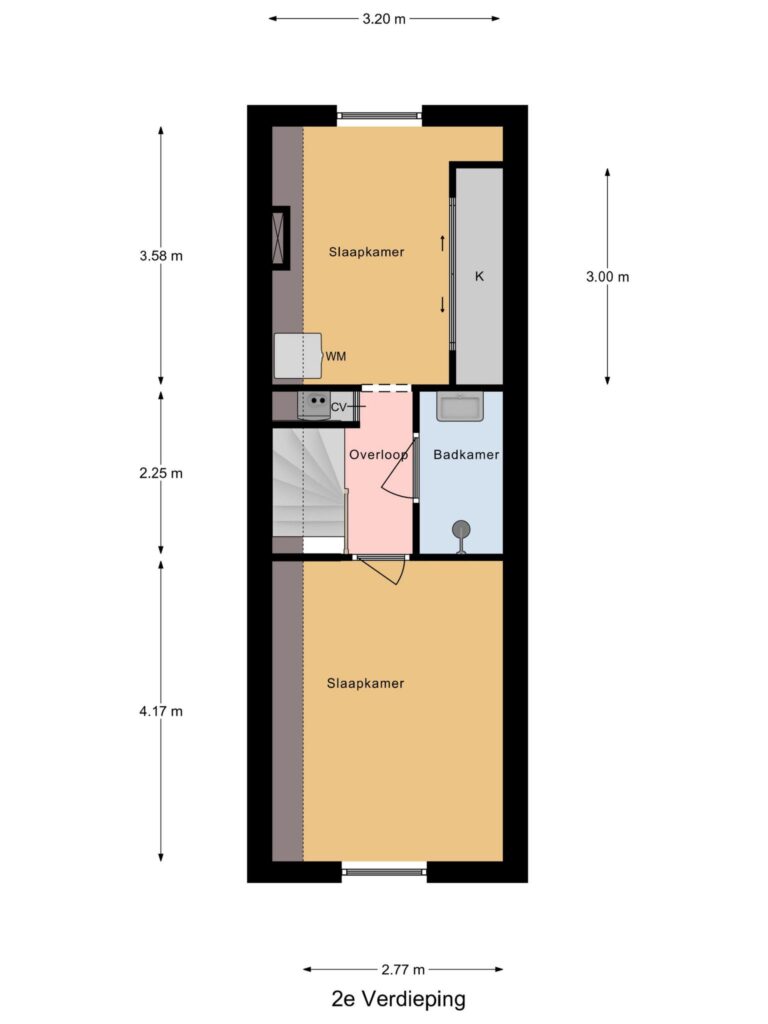 Gouda – Herenstraat 5 – Plattegrond 3