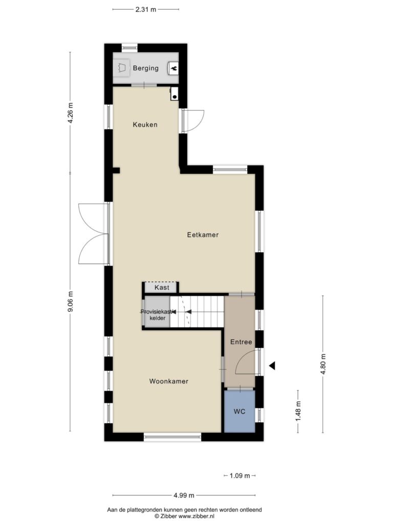 Waddinxveen – Stationsplein 2 – Plattegrond