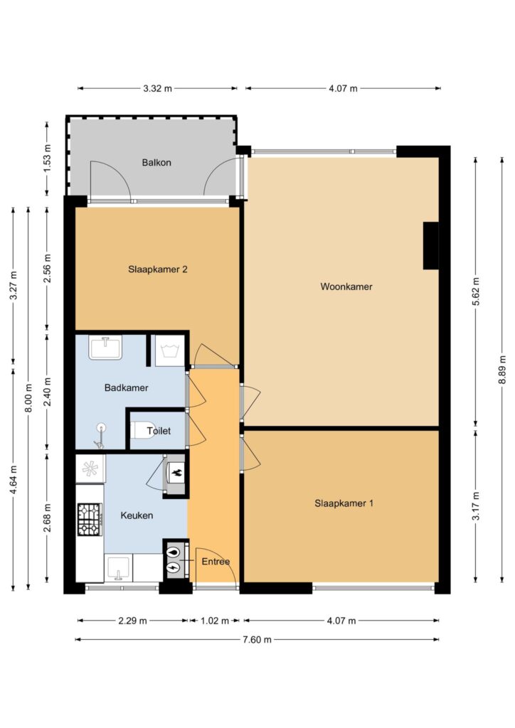 Reeuwijk – Bunchestraat 81 – Plattegrond 2