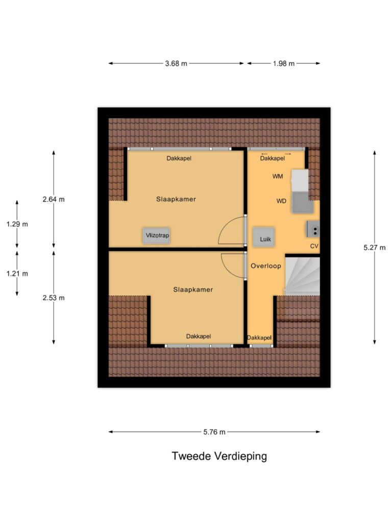 Boskoop – Dr. Boomstraat 6 – Plattegrond 5