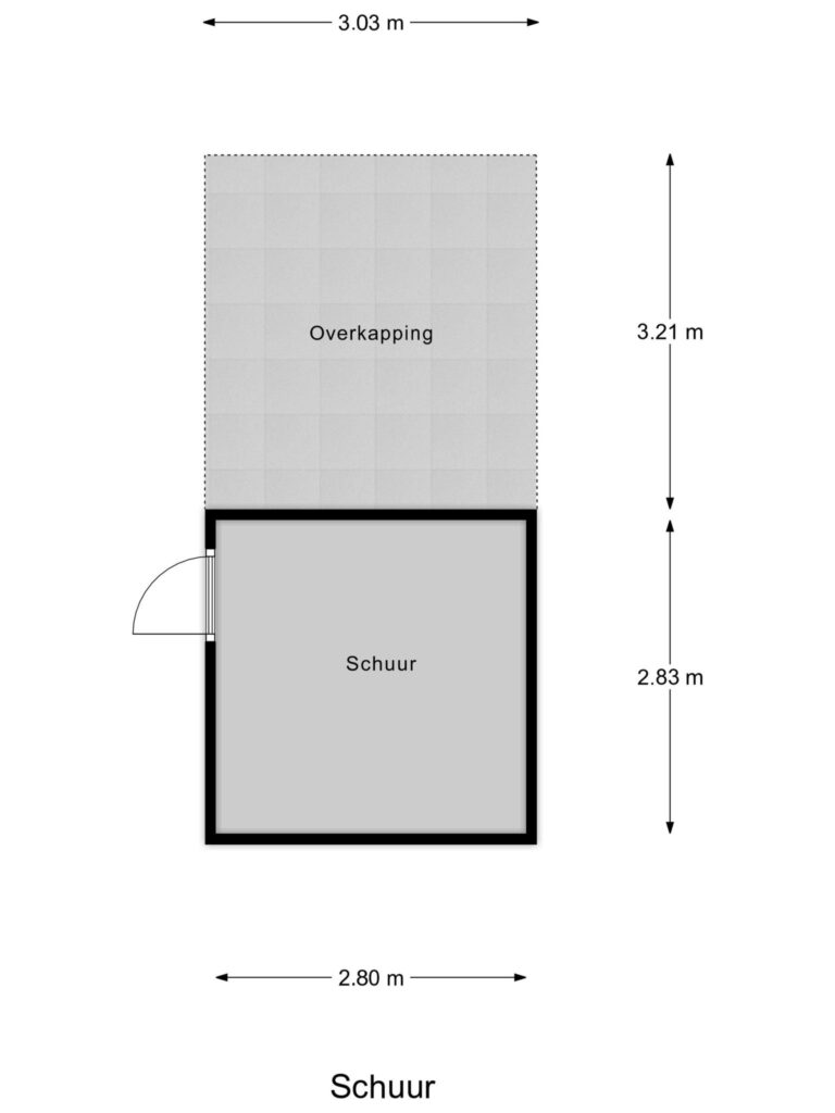 Boskoop – Dr. Boomstraat 6 – Plattegrond 6