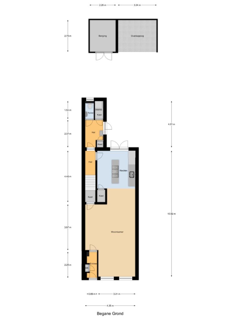 Gouda – Klein Amerika 14 – Plattegrond 2