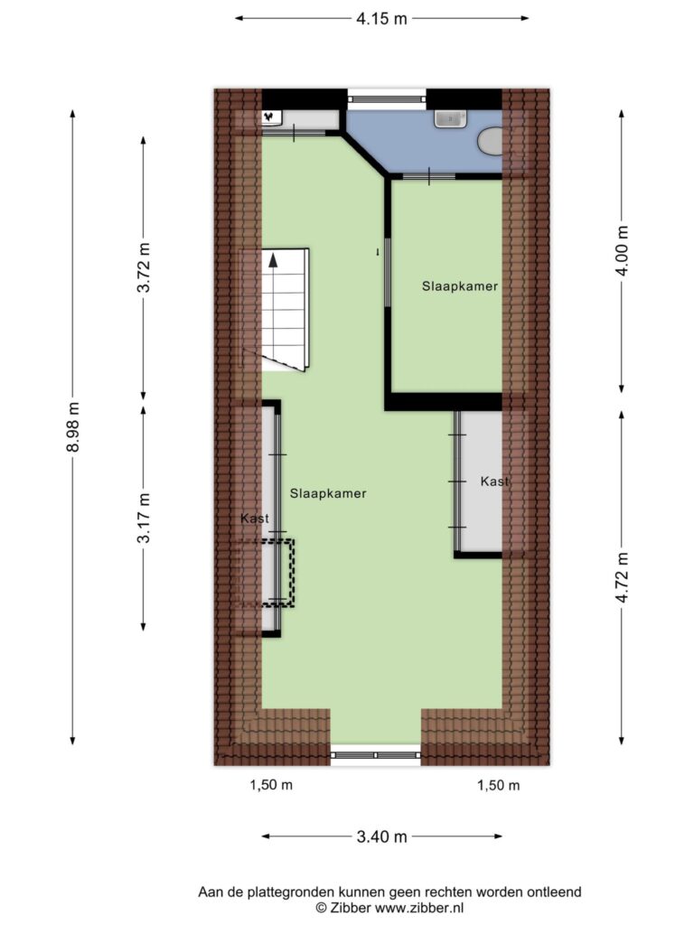 Gouda – Raam 310 – Plattegrond