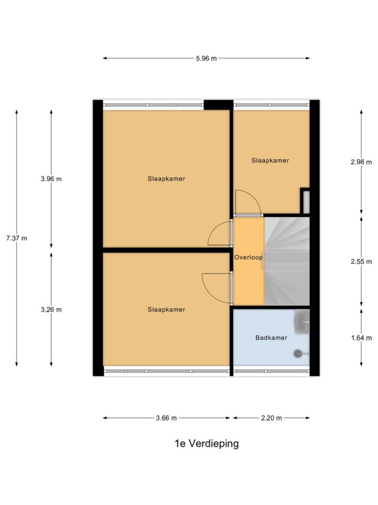 Gouda – Pijnboomweg 34 – Plattegrond 2