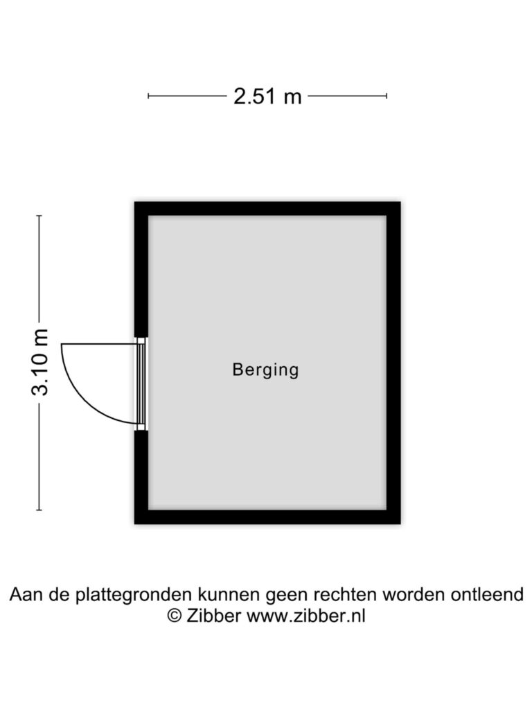 Reeuwijk – Hanegevecht 8 – Plattegrond 3