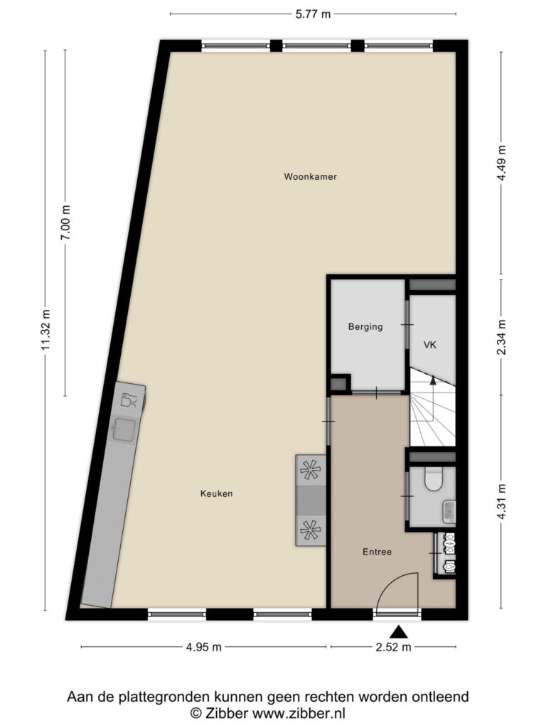 Waddinxveen – Binnendoor 38 – Plattegrond 2