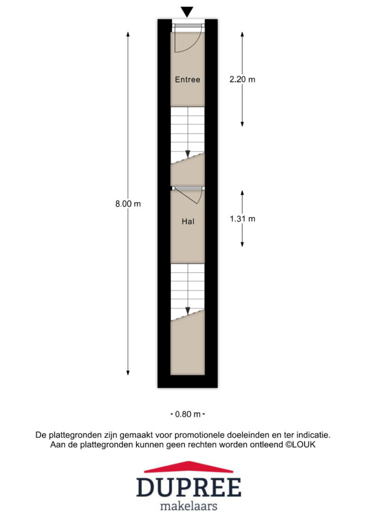 Rotterdam – Rodenrijselaan 27A – Plattegrond