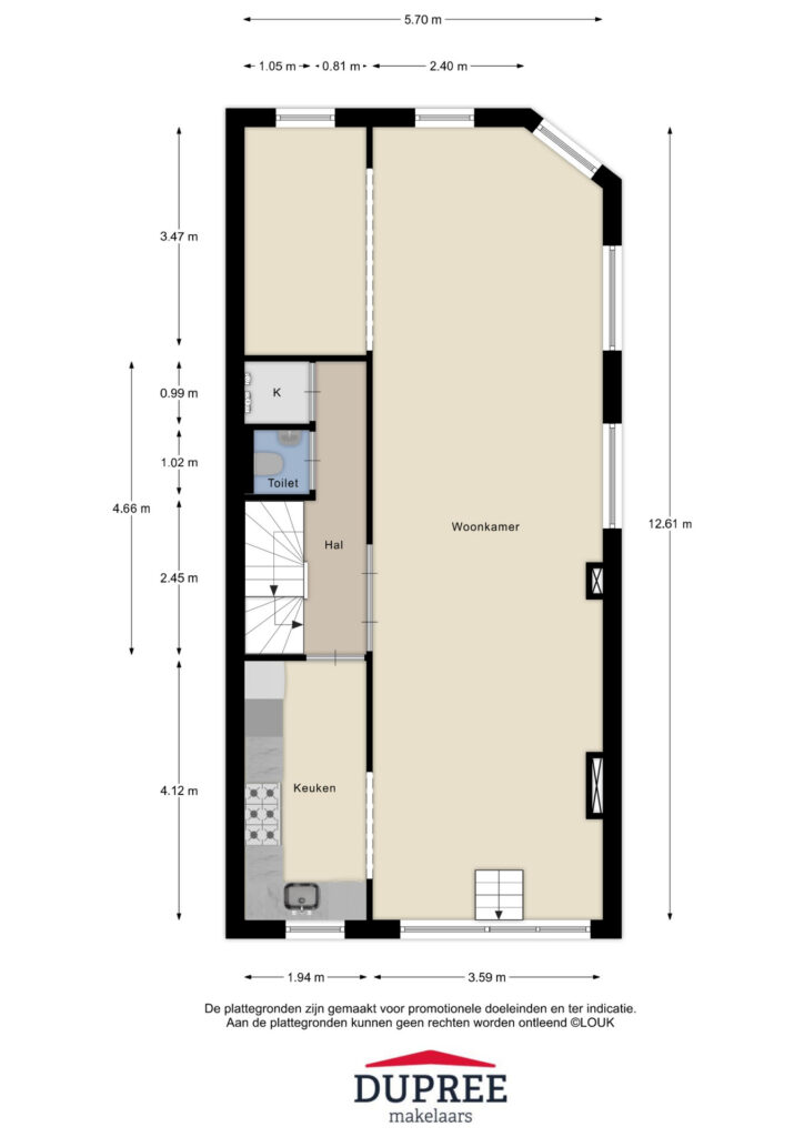 Rotterdam – Rodenrijselaan 27A – Plattegrond 3