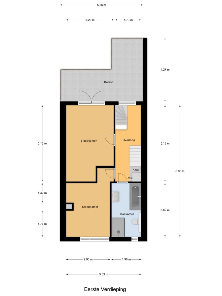 Gouda – Piersonweg 2 – Plattegrond