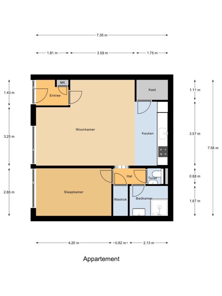 Gouda – Haastenburg 29 – Plattegrond 2