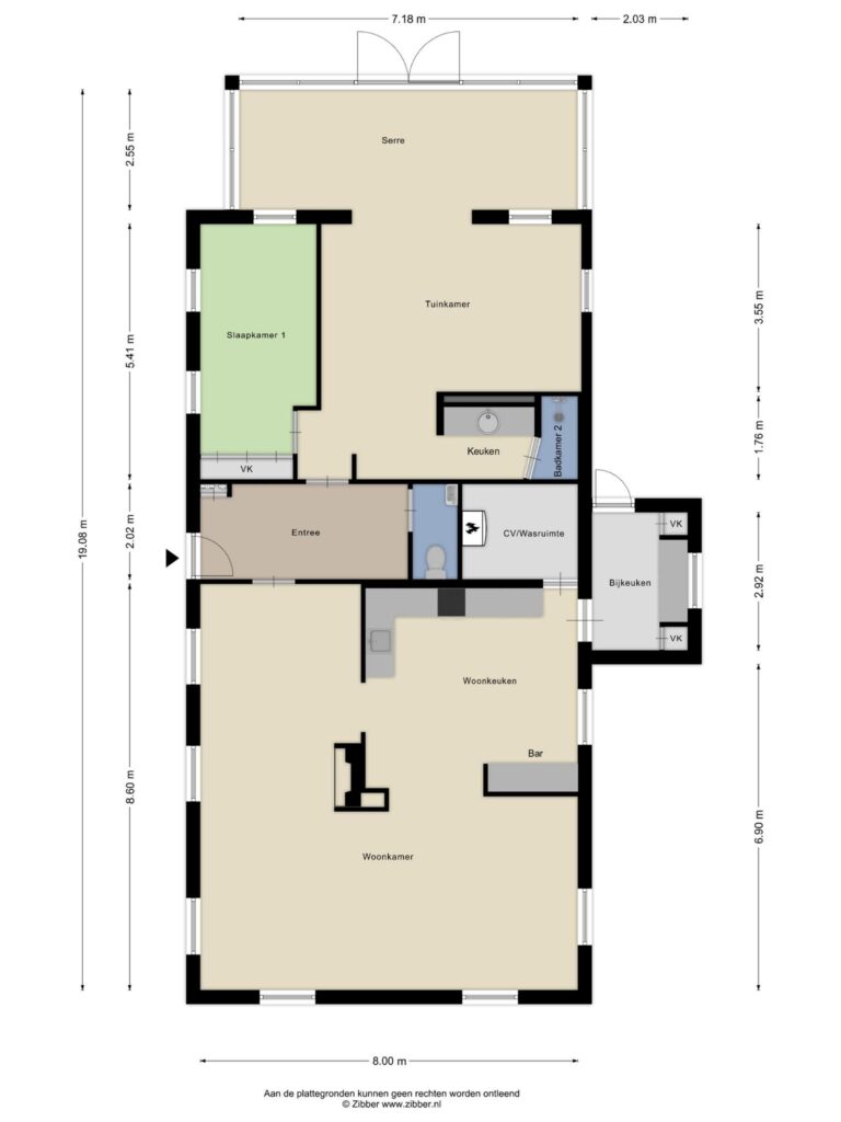 Reeuwijk – Nieuwdorperweg 37 – Plattegrond 3