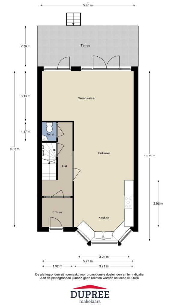 Rotterdam – West-Sidelinge 98 – Plattegrond