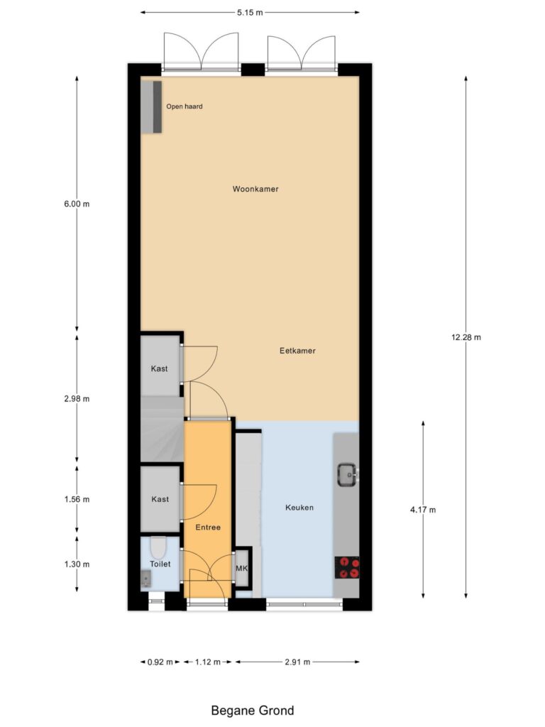 Waddinxveen – Zonnebaars 91 – Plattegrond 2