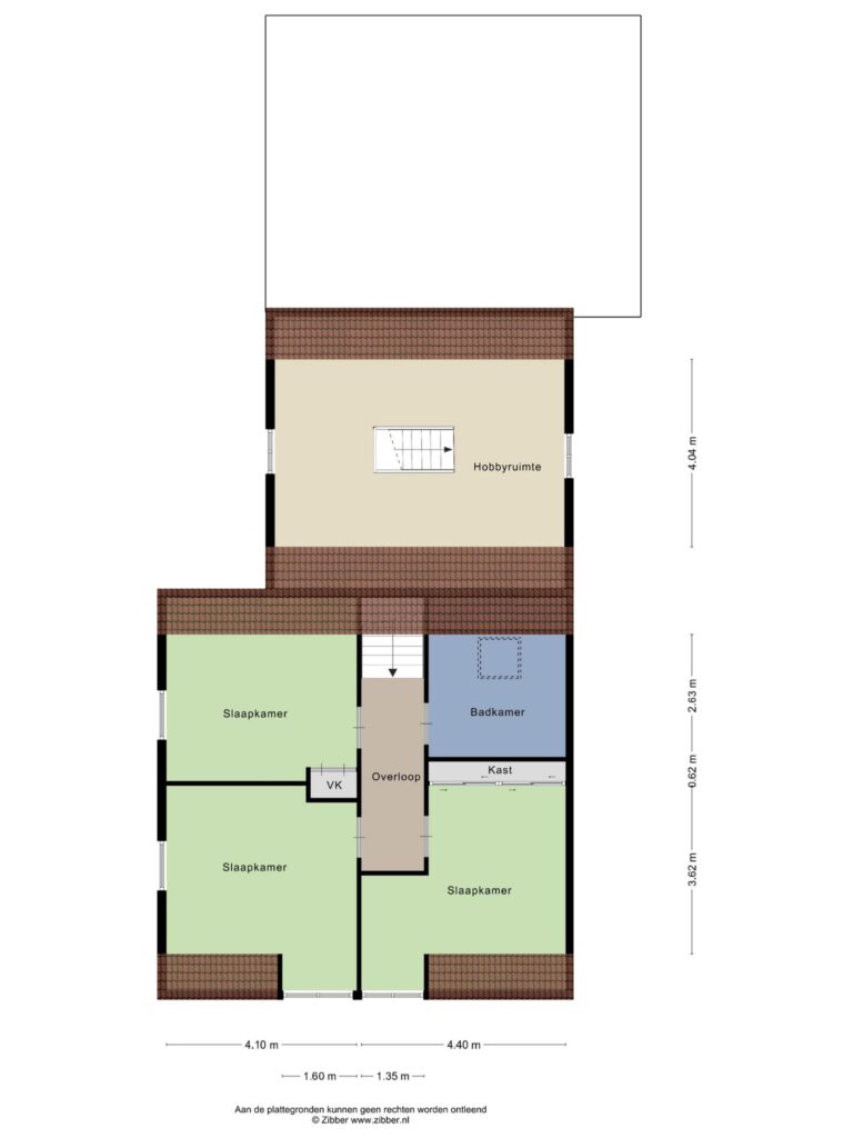 Waddinxveen – Dorpstraat 18 – Plattegrond 3