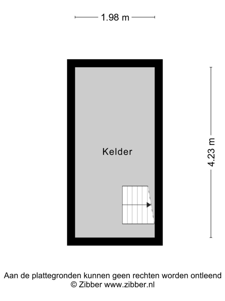 Waddinxveen – Dorpstraat 18 – Plattegrond 4