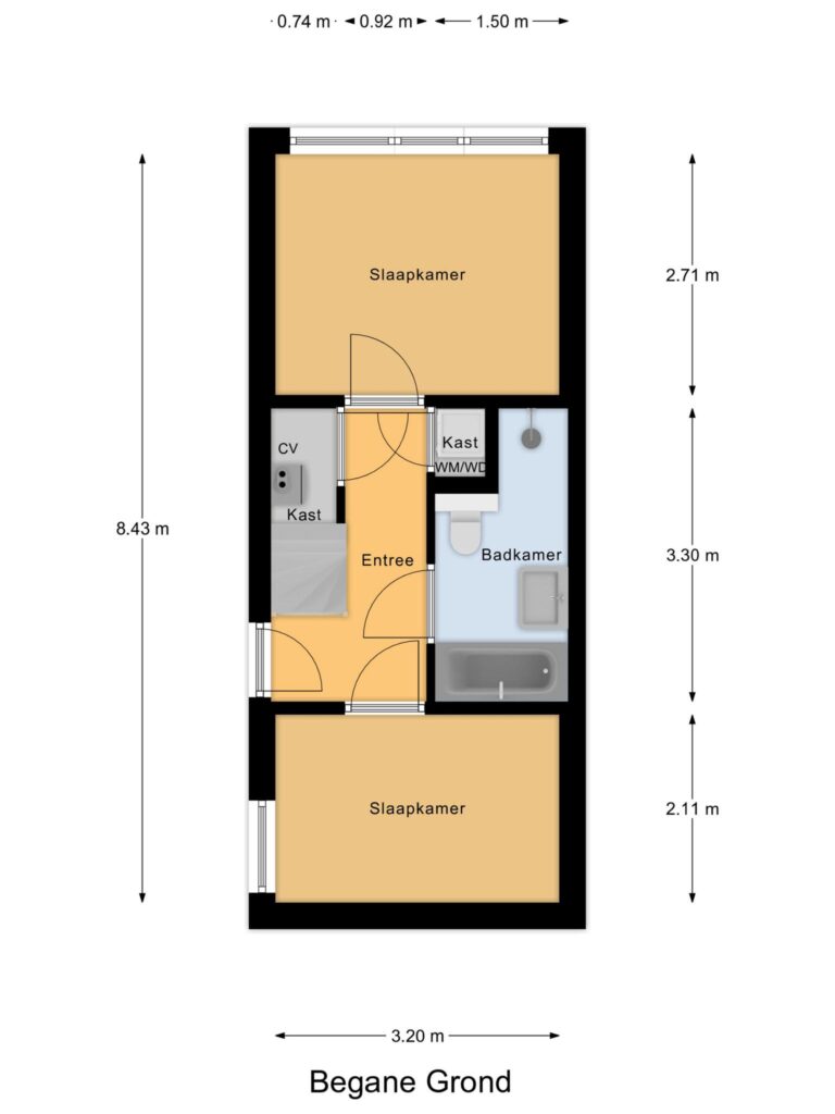 Gouda – Keizerstraat 51 – Plattegrond 2