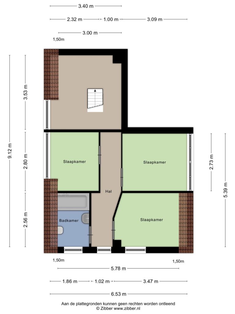 Reeuwijk – Dorpsweg 46 – Plattegrond 3