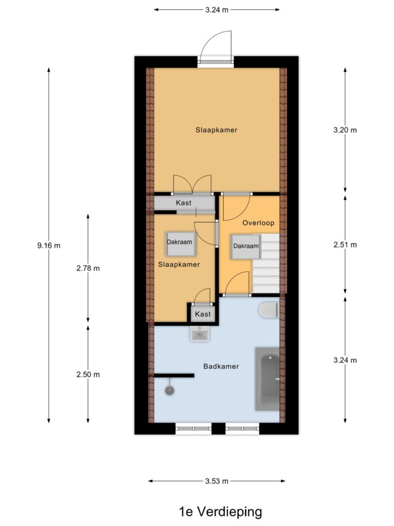 Gouda – Cornelis Ketelstraat 23 – Plattegrond 2