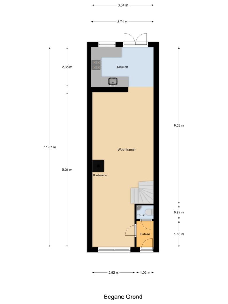 Gouda – Cornelis Ketelstraat 23 – Plattegrond 3