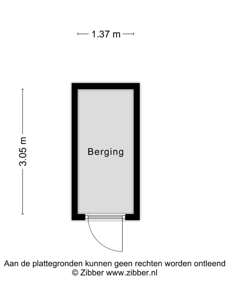 Reeuwijk – Bunchestraat 54 – Plattegrond 2