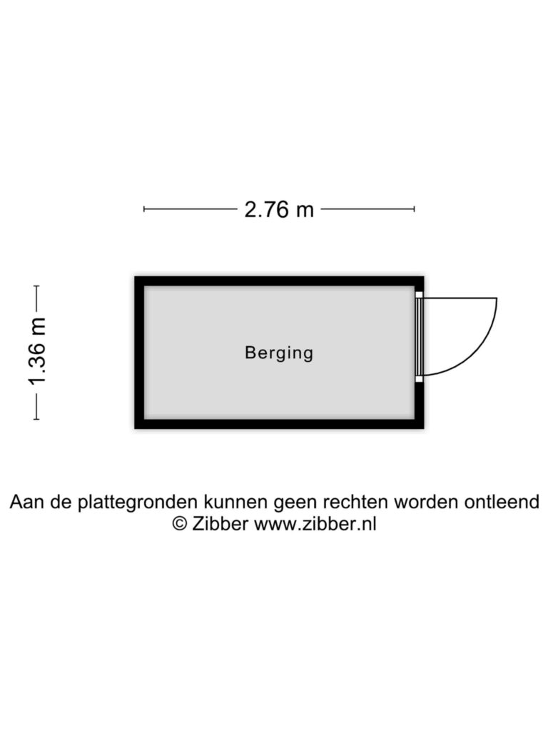 Waddinxveen – Marktstraat 17 – Plattegrond 4