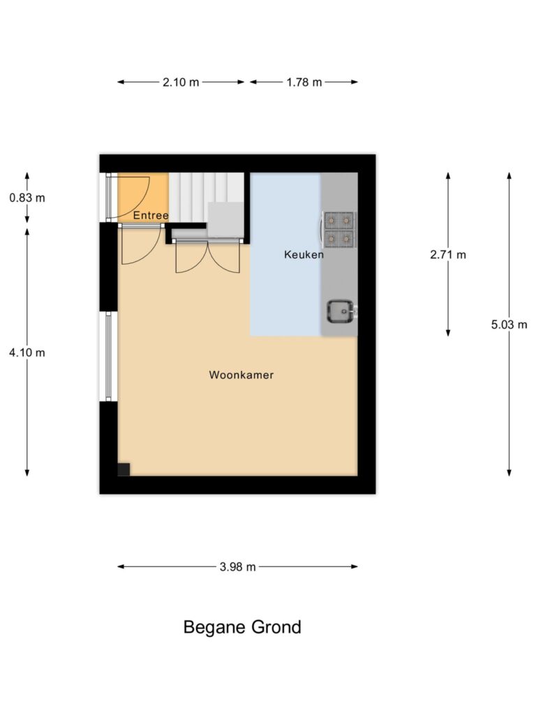 Gouda – Nieuwehaven 262 – Plattegrond 2