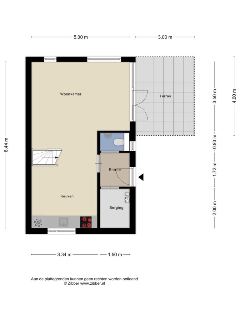 Reeuwijk – Verlengde Breevaart 220 – Plattegrond 2