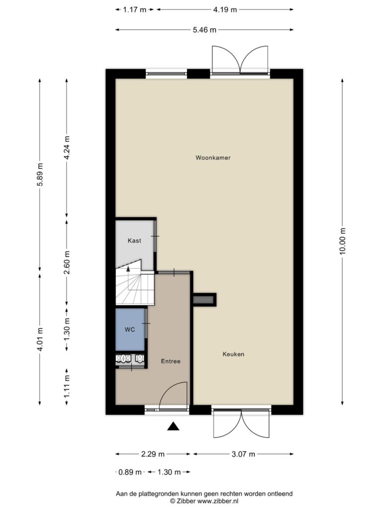 Waddinxveen – Florijnlaan 39 – Plattegrond 2