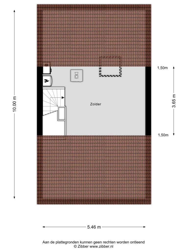 Waddinxveen – Florijnlaan 39 – Plattegrond 4