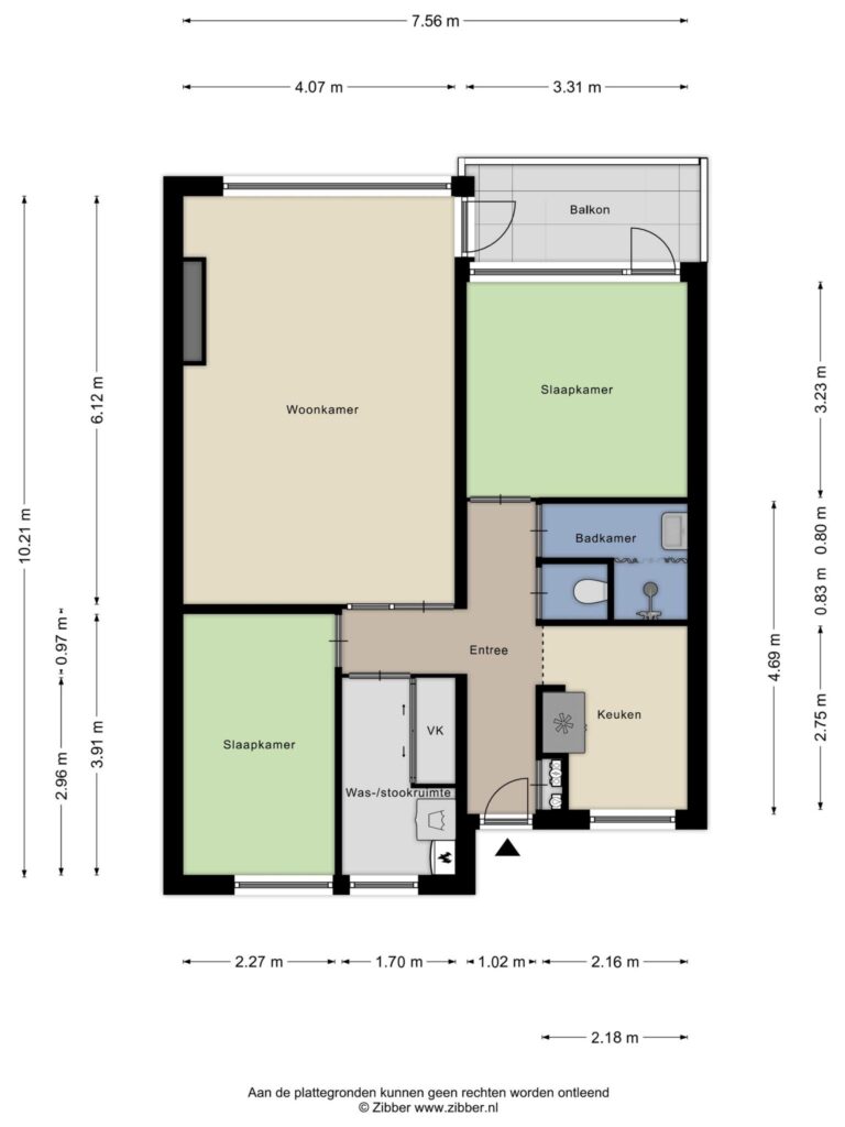 Reeuwijk – Bunchestraat 48 – Plattegrond 2